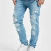 Herren Skinny Jeans Spokane In Blau 2 Herren Skinny Jeans Spokane In Blau -DEF || Jack & Jones Verkäufe 2y premium skinny jeans blau 817516
