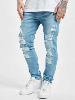 Herren Skinny Jeans Spokane In Blau