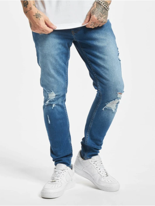 Herren Skinny Jeans Bennet In Blau 3 Herren Skinny Jeans Bennet In Blau