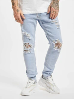 Herren Skinny Jeans Robin In Blau