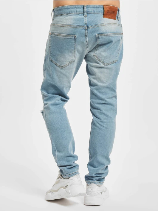 Herren Skinny Jeans Richard In Blau 4 Herren Skinny Jeans Richard In Blau – Bild 2