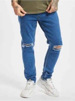 Herren Skinny Jeans Rasmus In Blau