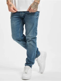Herren Slim Fit Jeans Collin In Blau