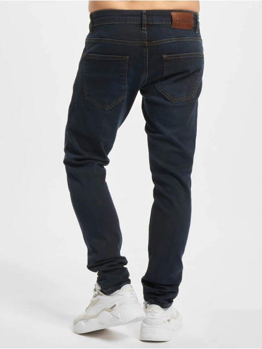 Herren Slim Fit Jeans Elmar In Blau 4 Herren Slim Fit Jeans Elmar In Blau – Bild 2