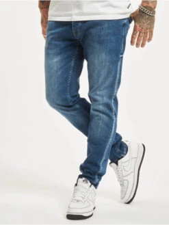 Herren Slim Fit Jeans Kuno In Blau