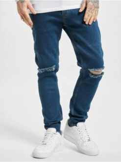 Herren Skinny Jeans Quentin In Blau