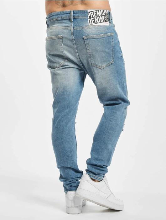 Herren Skinny Jeans Nino In Blau 4 Herren Skinny Jeans Nino In Blau – Bild 2