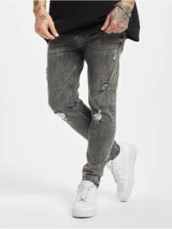 Herren Skinny Jeans Henry In Grau