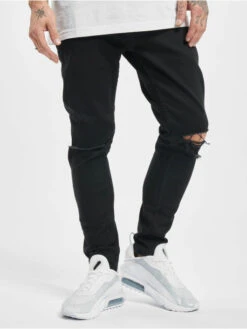 Herren Skinny Jeans Jean In Schwarz