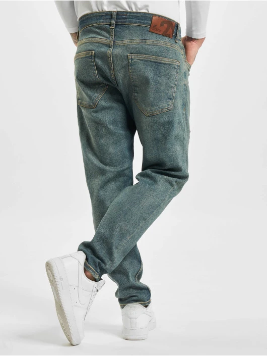 Herren Slim Fit Jeans Avan In Blau 4 Herren Slim Fit Jeans Avan In Blau – Bild 2