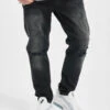 Herren Slim Fit Jeans George In Schwarz