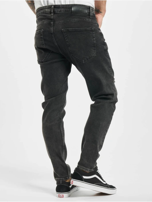 Herren Slim Fit Jeans Phil In Schwarz 4 Herren Slim Fit Jeans Phil In Schwarz – Bild 2