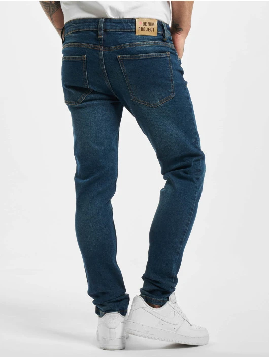 Denim Project Herren Skinny Jeans Mr. Red In Blau 4 Denim Project Herren Skinny Jeans Mr. Red In Blau – Bild 2