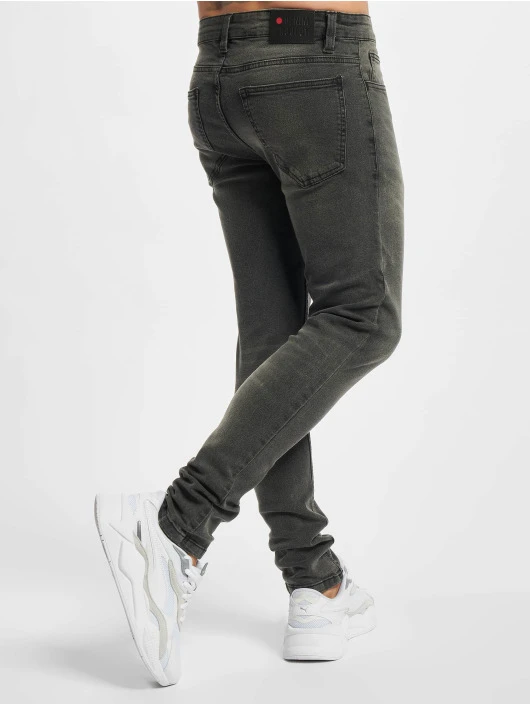 Denim Project Herren Skinny Jeans Flex In Grau 4 Denim Project Herren Skinny Jeans Flex In Grau – Bild 2