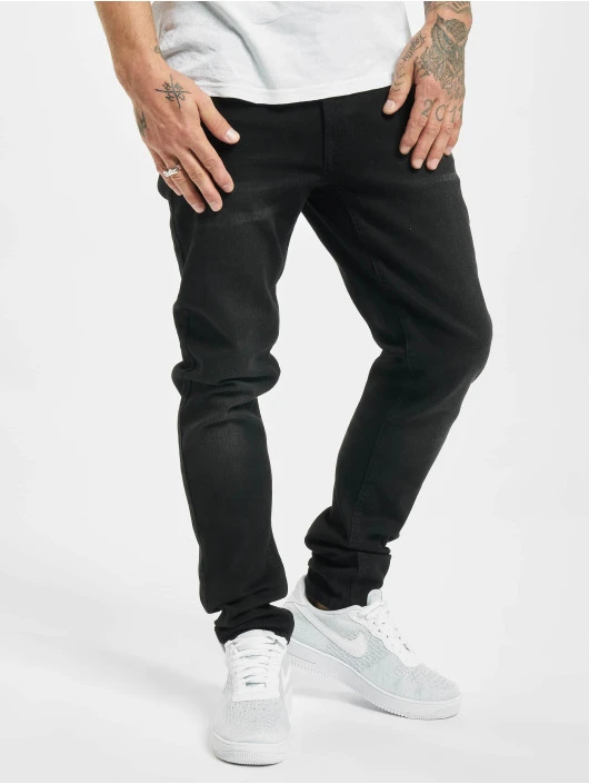 Denim Project Herren Skinny Jeans Mr. Black In Schwarz 3 Denim Project Herren Skinny Jeans Mr. Black In Schwarz
