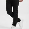Denim Project Herren Skinny Jeans Mr. Green In Schwarz