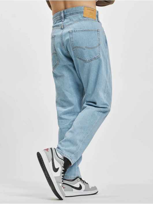 Jack & Jones Herren Loose Fit Jeans Frank Original Cropped Loose Fit In Blau 4 Jack & Jones Herren Loose Fit Jeans Frank Original Cropped Loose Fit In Blau – Bild 2