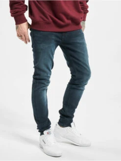 Jack & Jones Herren Skinny Jeans JjiLiam Jjoriginal Agi 004 In Blau