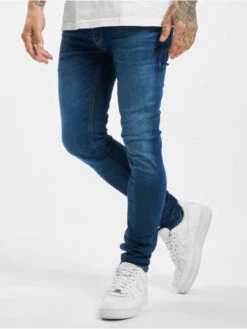 Jack & Jones Herren Skinny Jeans JjiLiam JjOrg In Blau