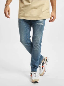 Jack & Jones Herren Slim Fit Jeans Iglenn Fox In Blau