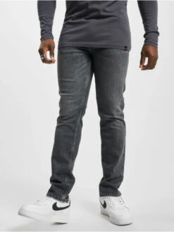 Jack & Jones Herren Slim Fit Jeans Tim Original In Schwarz