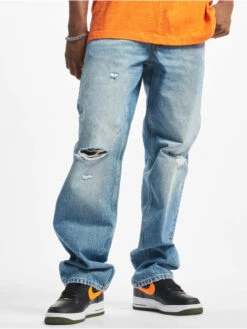 Only & Sons Herren Loose Fit Jeans Edge Light Loose Fit In Grau