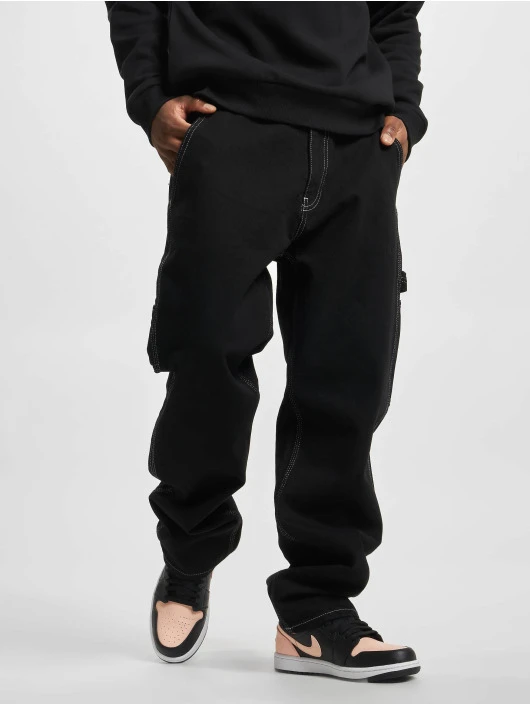 Only & Sons Herren Loose Fit Jeans Edge Car Raw In Schwarz 3 Only & Sons Herren Loose Fit Jeans Edge Car Raw In Schwarz