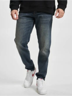 Only & Sons Herren Slim Fit Jeans Avi Comfort In Blau