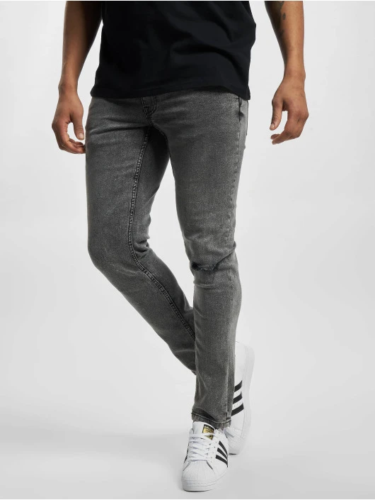 Redefined Rebel Herren Skinny Jeans Stockholm Destroy In Grau 3 Redefined Rebel Herren Skinny Jeans Stockholm Destroy In Grau
