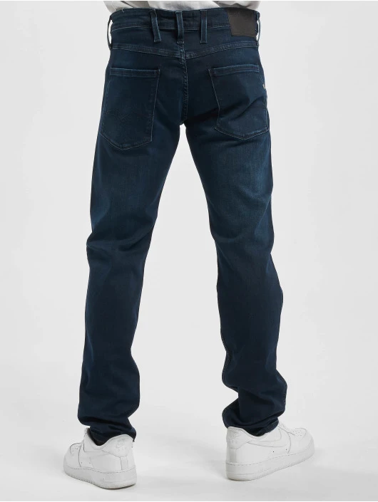 Replay Herren Slim Fit Jeans Anbass In Indigo 4 Replay Herren Slim Fit Jeans Anbass In Indigo – Bild 2