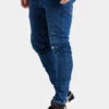 Herren Slim Fit Jeans Denim Slim Fit In Blau