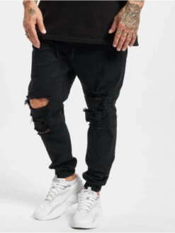 Herren Antifit Noah Cuffed Laces In Schwarz